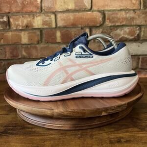 Asics Gel-Cumulus 28 Running Womens 10.5 Mid Cushion Blue Mesh Shoes Sneakers